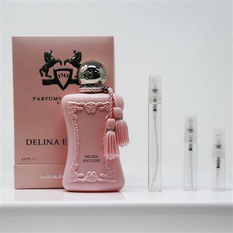 delina exclusif perfume sample.